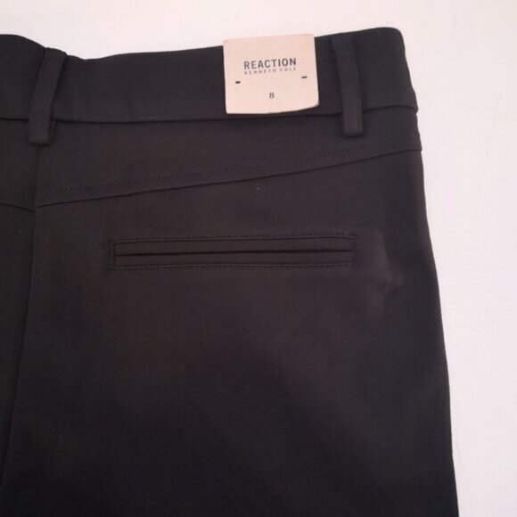 NWT Reaction Kenneth Cole Ladies Size 8 Black Dress Pants - Picture 7 of 10